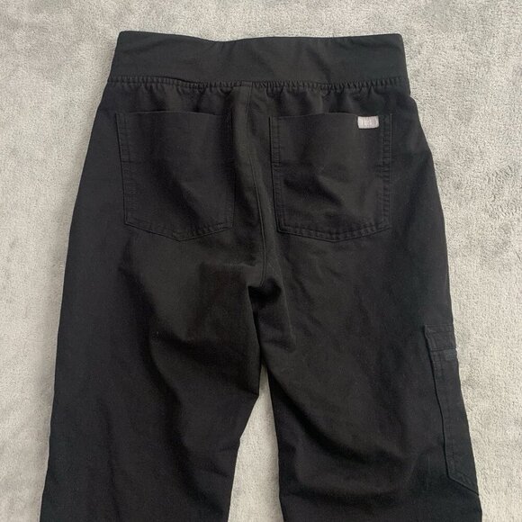 Figs Scrub Pants Womens XXS Zamora Jogger Nurse Workwear Black Medical RN - Picture 15 of 15